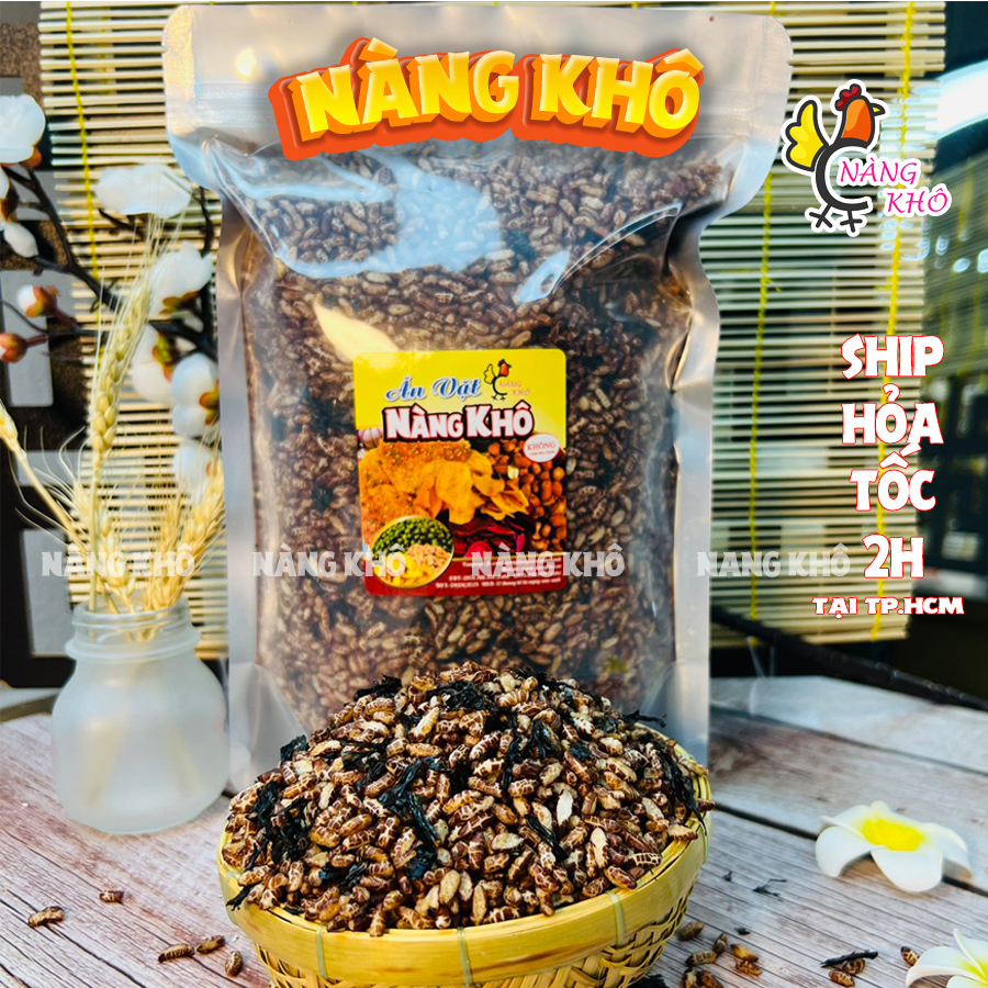 Gạo Lứt Sấy Rong Biển - 500gr tốt cho người ăn kiêng, giảm cân , eat clean từ Nàng Khô