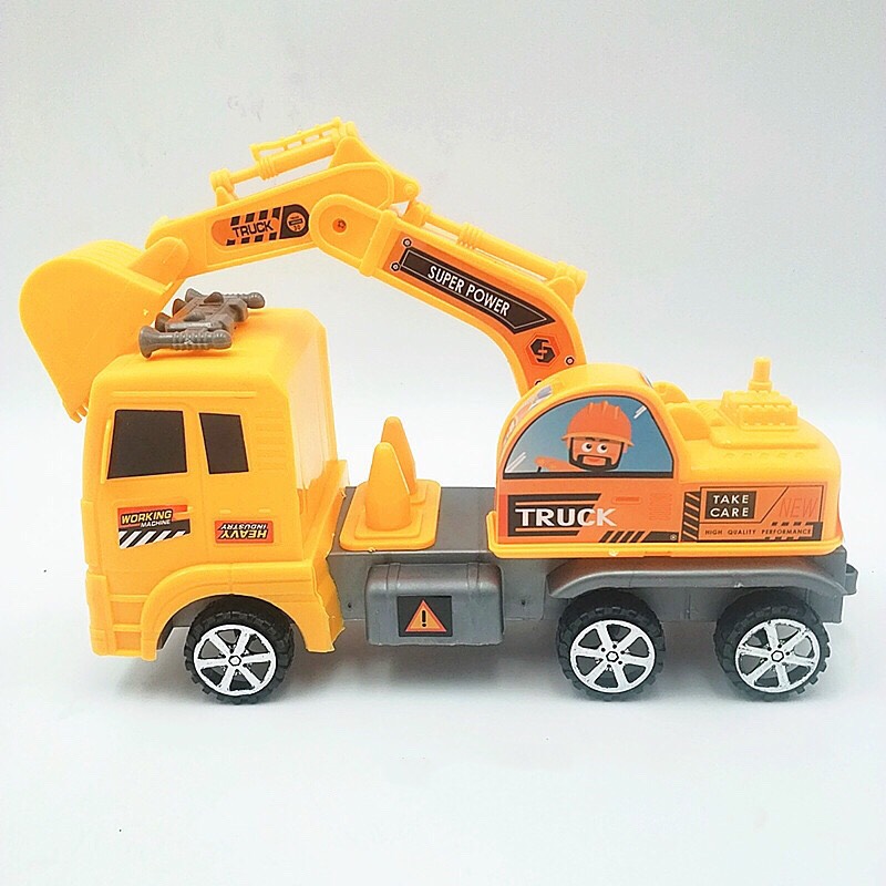 Xe oto cần cầu có bánh đà cho bé VNTOY