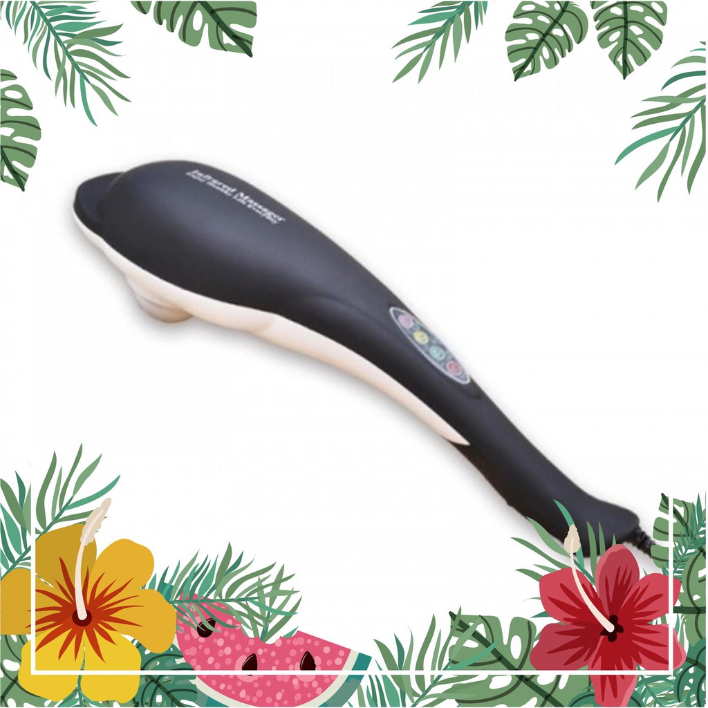 Máy massage cầm tay cá heo 3 đầu puli pl-606b