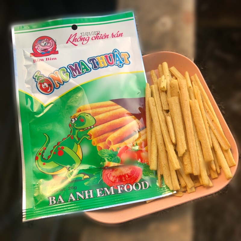 Snack ống ma thuật - lẻ 1 gói