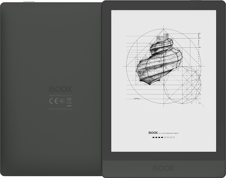 Onyx Boox Poke 3 và Poke 3 Valentine's Edition (Trắng - kèm bao da_