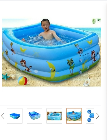 Bể bơi 2 tầng - bể bơi 3 tầng đủ kích thước có đáy chống trượt - bể bơi phao cho bé 1m2 1m3 1m5 2 tầng - 3 tầng có đáy chống trượt màu xanh, đẹp mắt