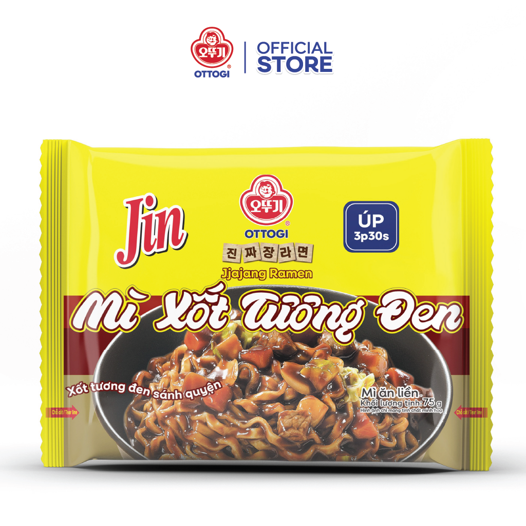 Mì ăn liền - mì trộn xốt tương đen 75g
