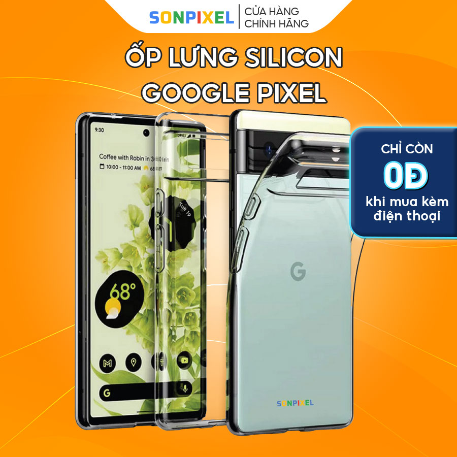 Ốp Lưng Cho Điện Thoại GG Google Pixel 2 / 2 XL / 3 / 3 XL / 3 A/ 3 A XL / 4 / 4 XL / 4a / 4a 5g/5/6 ốp nhựa dẻo
