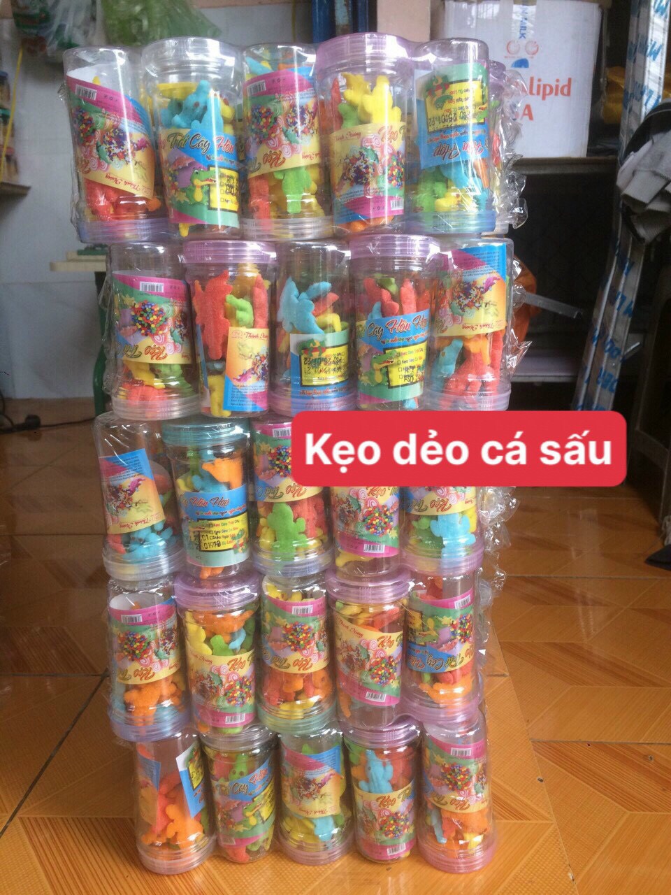 Kẹo dẻo cá sấu