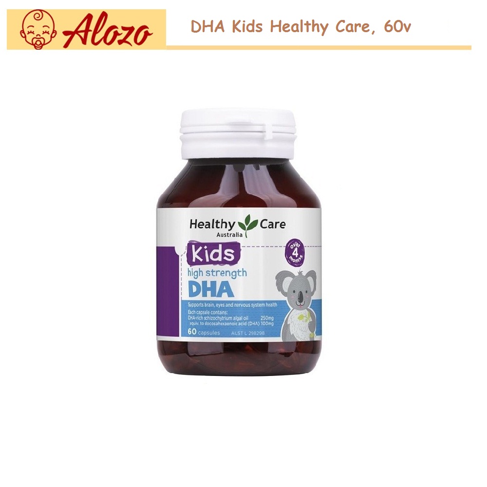 Viên Bổ Sung DHA Healthy Care Úc Cho Bé, 60 viên