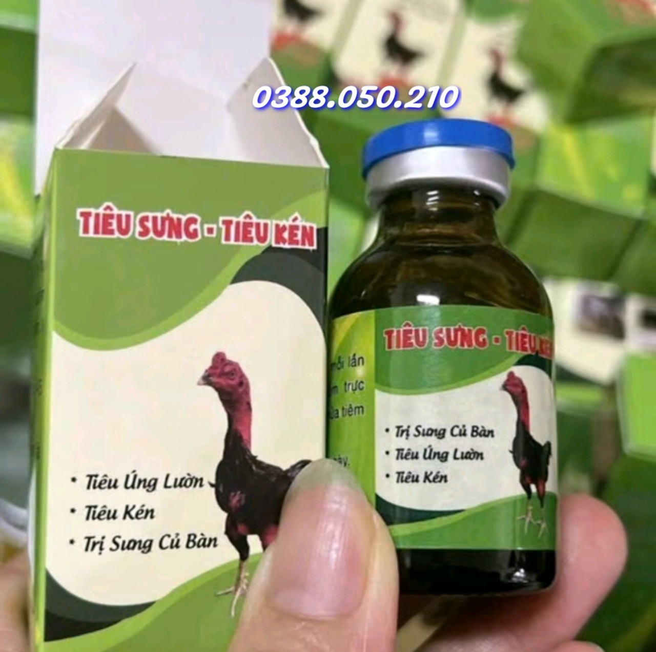 Tiêu sưng  - Tiêu kén 15ml -  tiêu úng lườn, tri sưng cụm bàn