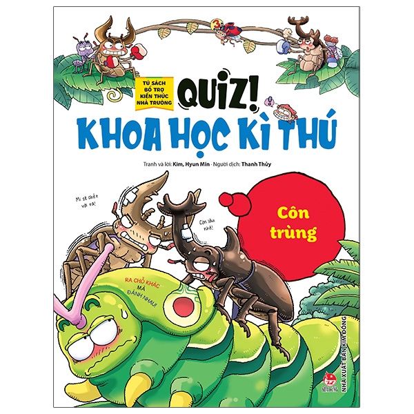 Fahasa - quiz! khoa học kì thú: côn trùng