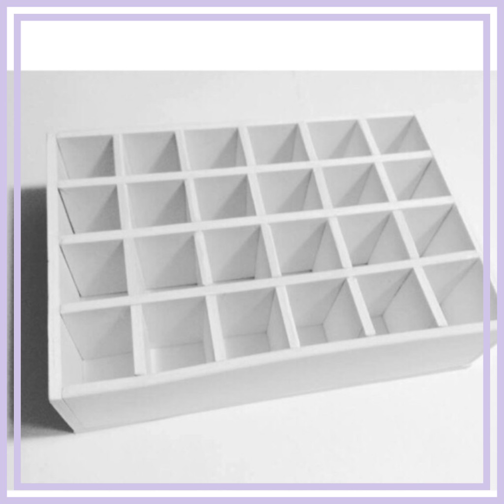 Khay son đơn 24 ô chất lượng