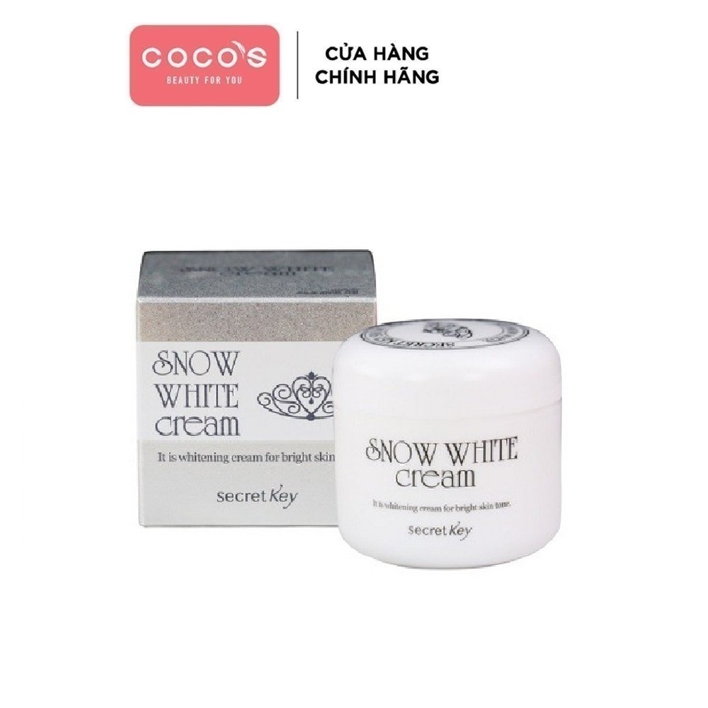 Kem dưỡng trắng da Secret Key Snow White Cream 50g