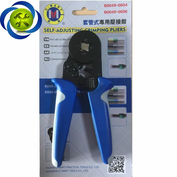 Kềm bấm cos vuông c-mart b0049-0604 0.25mm-10mm