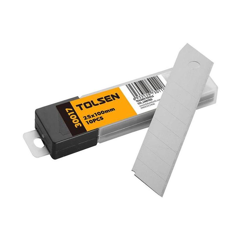 Lưỡi dao thép sk5 tolsen 30017- 25x140mm