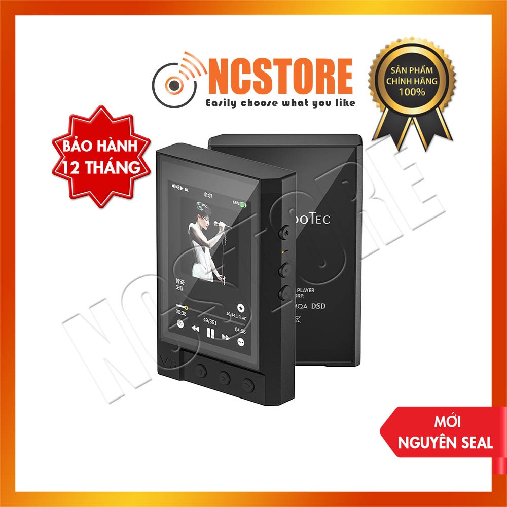 [NC] Máy Nghe Nhạc TEMPOTEC V3 | Dual DAC AK4493SEQ | Portable DAP