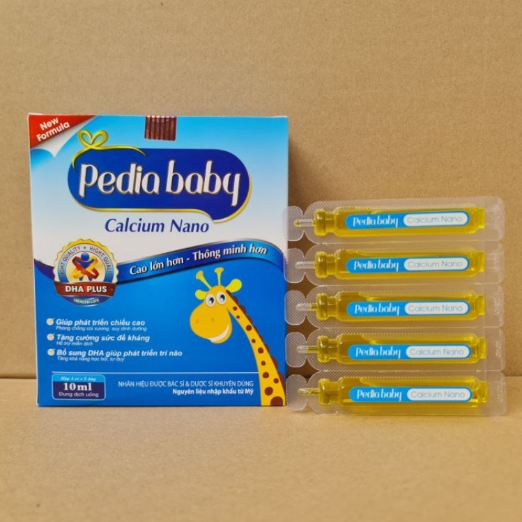 Pediababy kid calcium nano - bổ sung canxi cho cơ thể