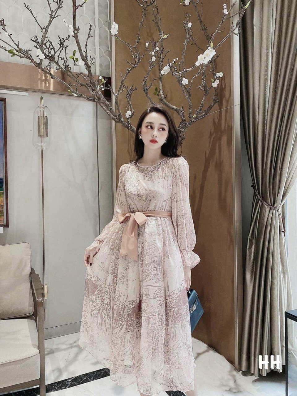 Váy bầu đẹp thời trang bauxinh đầm bầu thiết kế sang chảnh đi tiệc | Shopee  Việt Nam