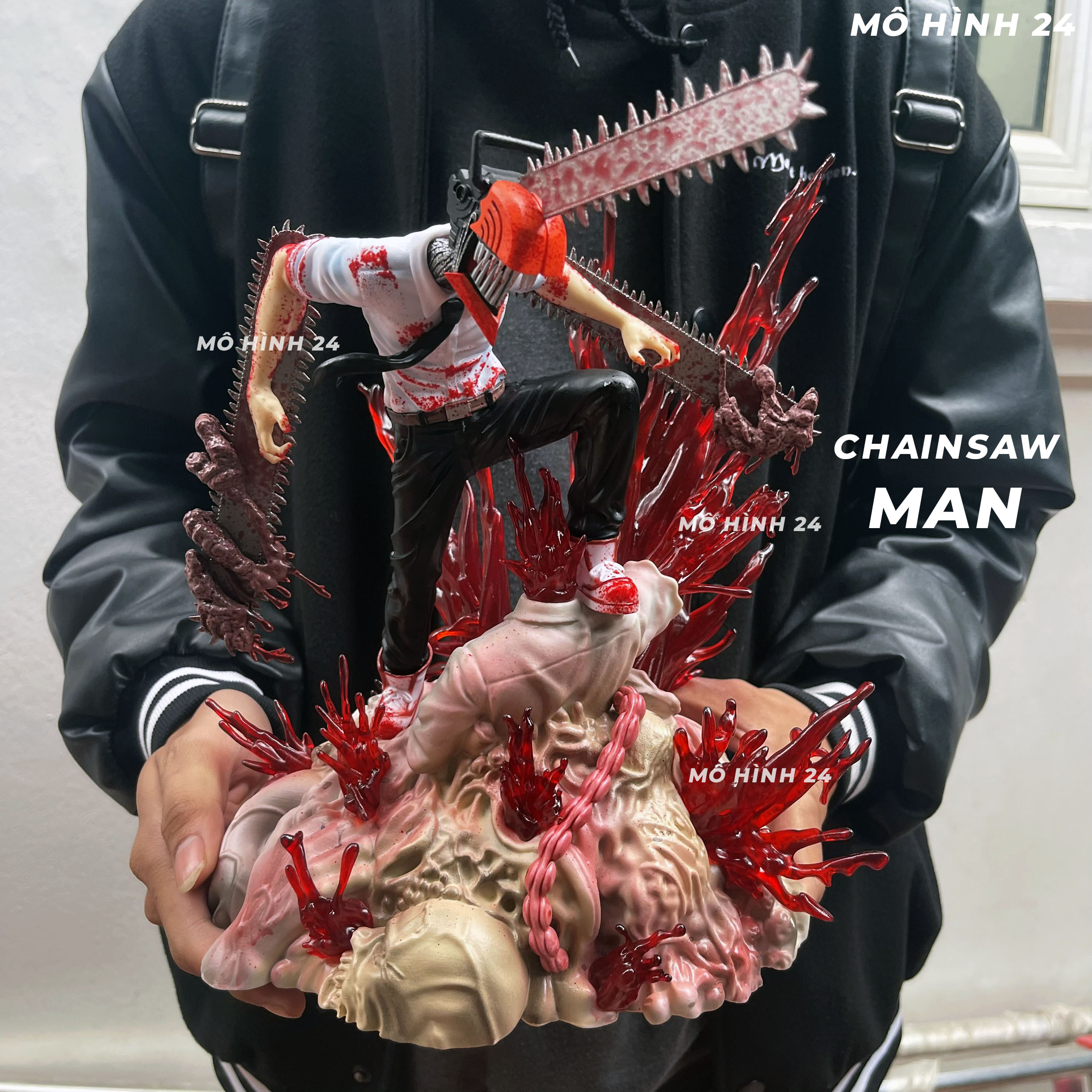 Tượng mô hình Chainsaw Man: \