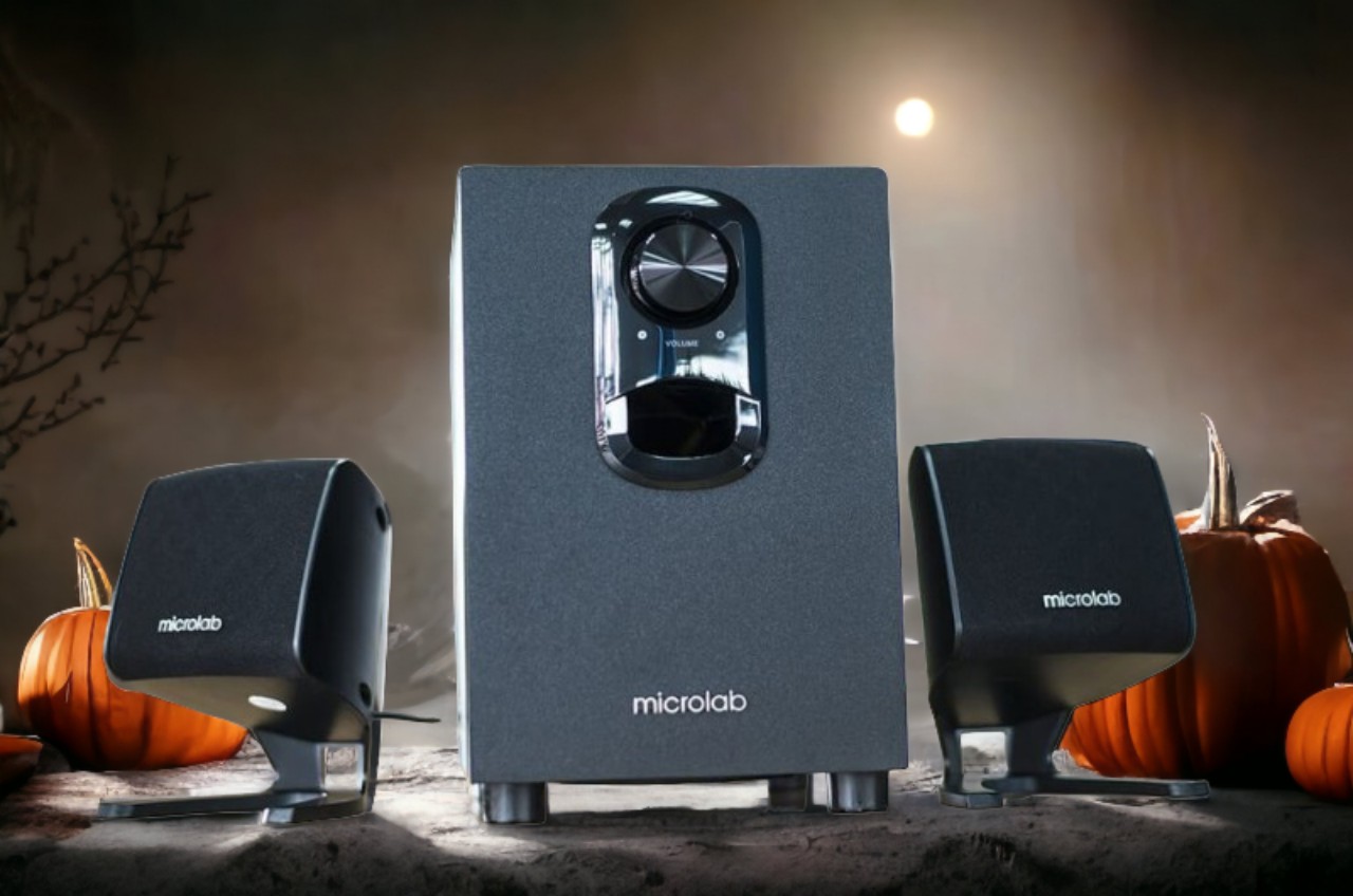 LOA MICROLAB M108/2.1 ( Đen ) Siêu Bass Siêu bền - Hàng Chính Hãng Bảo Hành 12 Tháng