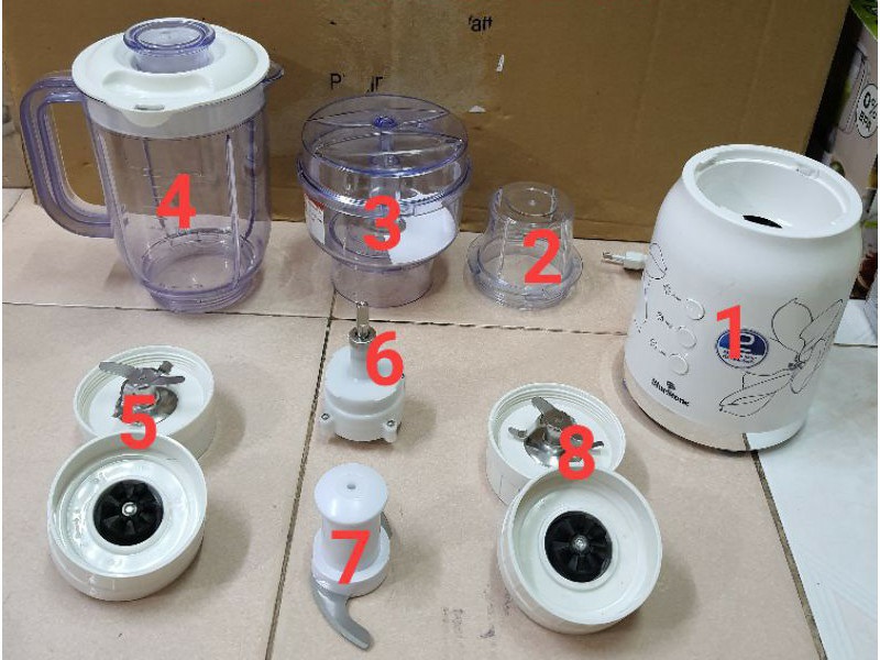 [HCM]Phụ kiện máy xay Bluston BLB 5329/ 5335 ̣( chọn theo số thứ tự đánh trên ảnh bìa )