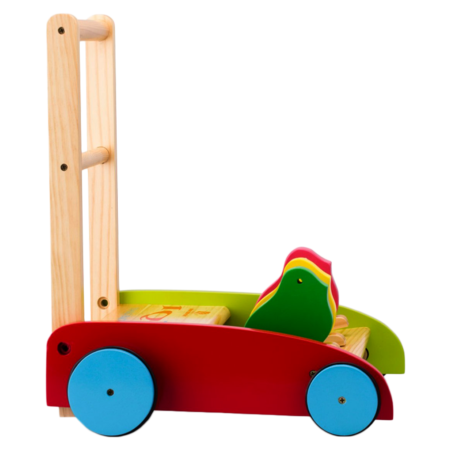 Xe Tập Đi Bằng Gỗ Hình Con Gà Cho Bé Yêu Giúp Bé Nhanh Biết Đi - Hàng Việt Nam Chất Lượng Cao Giá Rẻ, Xe Gà , Xe Gỗ Tập Đi 3 Con Gà