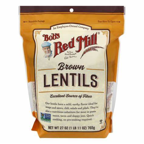 ĐẬU LĂNG NÂU BROWN LENTILS BOB'S RED MILL 765G