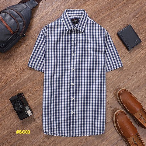 Áo Sơmi Nam Ngắn Tay cổ bẻ Caro Cao Cấp FUJIWA - SC. Chất vải cực xịn, dày mềm mịn, mặc rất thoáng mát, cực xịn