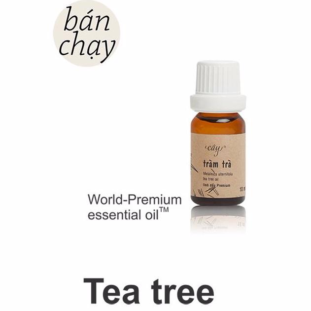 Tinh Dầu Tràm Trà Úc Tea Tree Oil trị mụn viêm mụn đầu trắng.. hiệu quả 100% Premium Tinh Dầu Cây