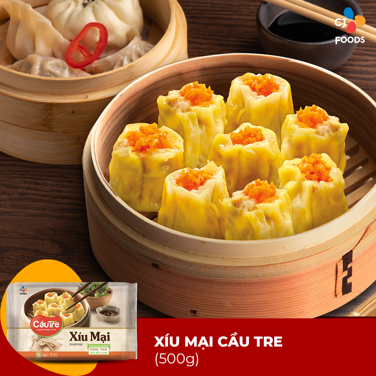 Xíu mại cầu tre 500g
