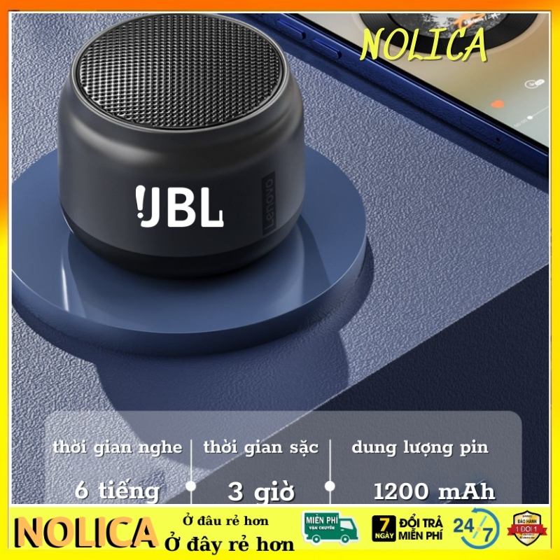 (FreeShip+Quà18k)Loa bletooth jbl mini không dây T9 NOLICA loa mini cầm tay nhỏ gọn bass mạnh dễ thương giá rẻ Tặng dây đeo 18k
