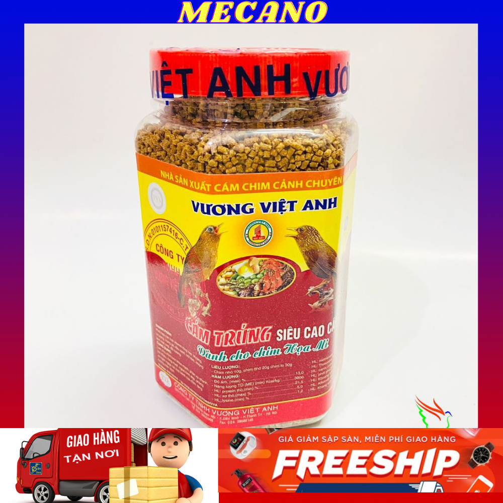 Cám chim họa mi Vương Việt Anh cao cấp 300g - Cám mi Vương Việt Anh giá rẻ đóng hộp