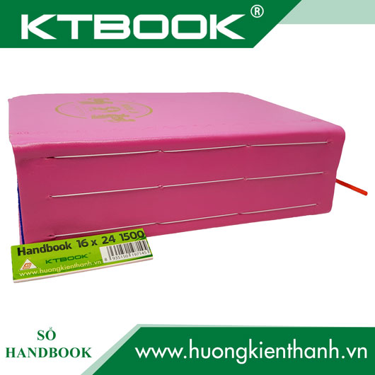 Sổ bìa da cao cấp handbook dài 1500 trang may gáy
