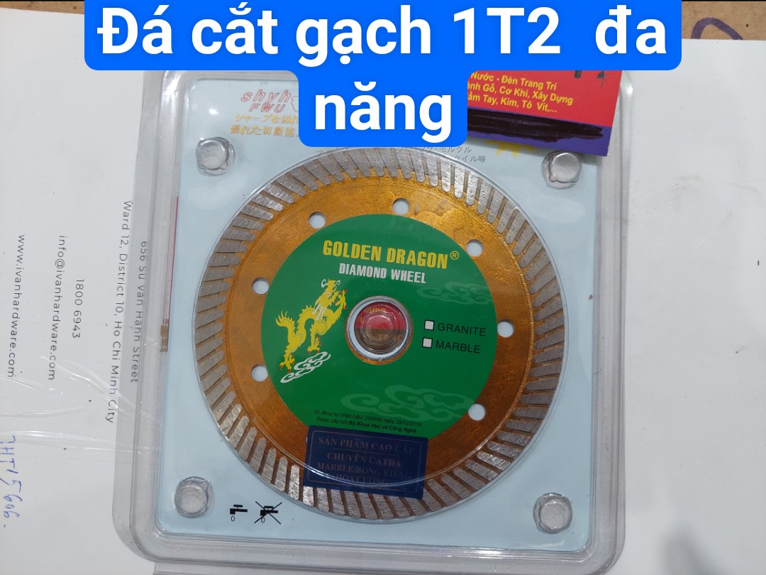 Lưỡi cắt gạch rồng 1t2 hàng loại 1