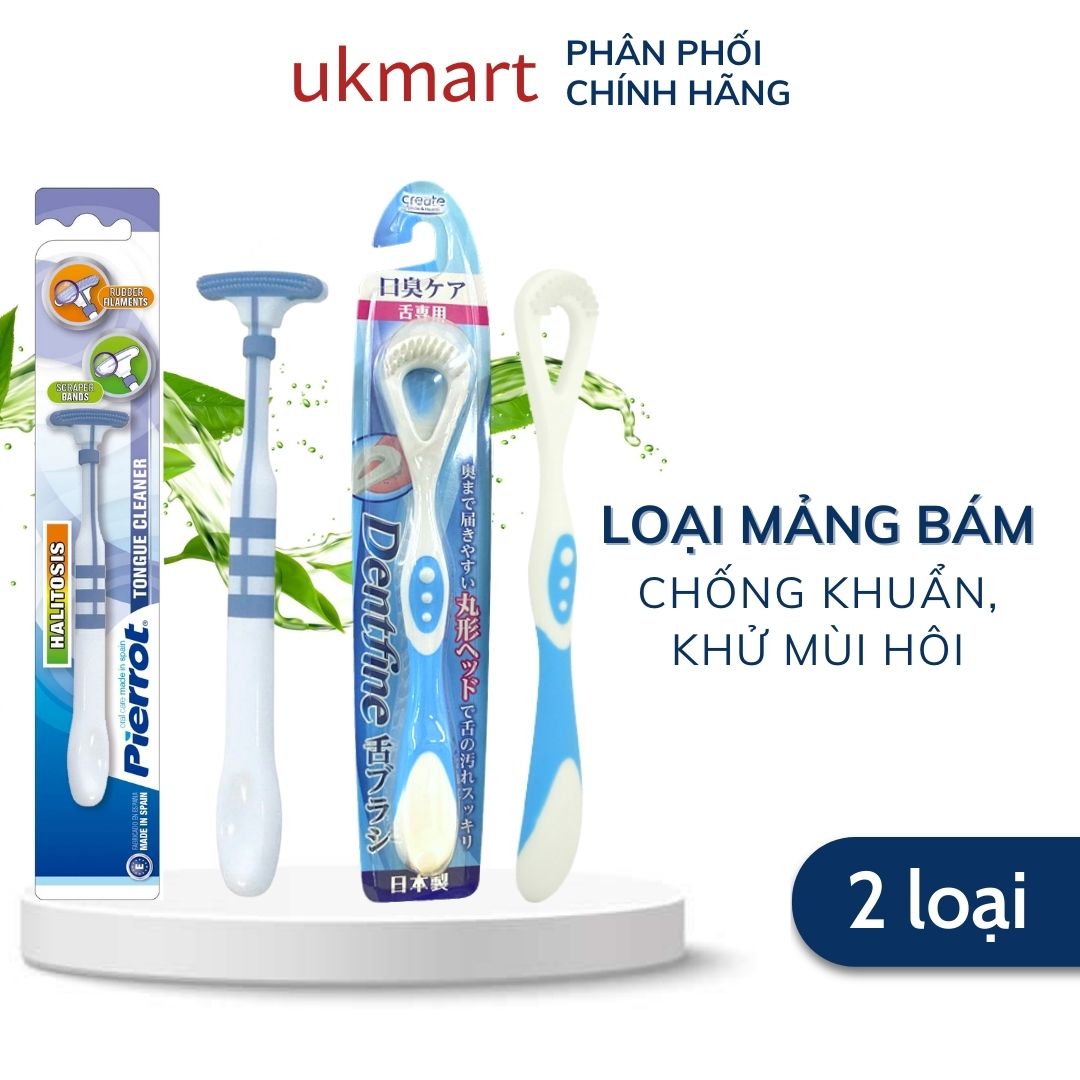 Dụng cụ vệ sinh cạo lưỡi pierrot 1 cây