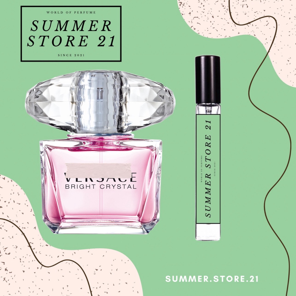 Nước hoa nữ Versace Bright Crystal nhẹ nhàng, nữ tính - 5𝘮𝘭/10𝘮𝘭