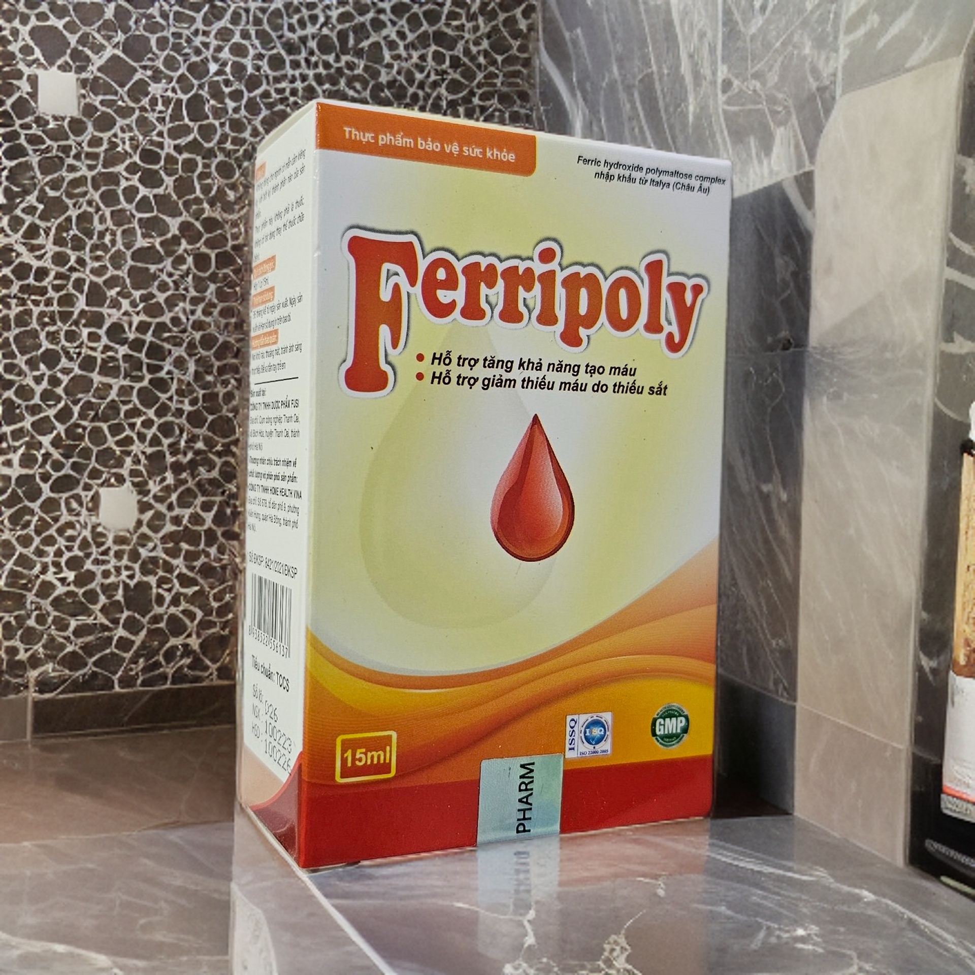Ferripoly - sắt cho bé nhập khẩu từ ý