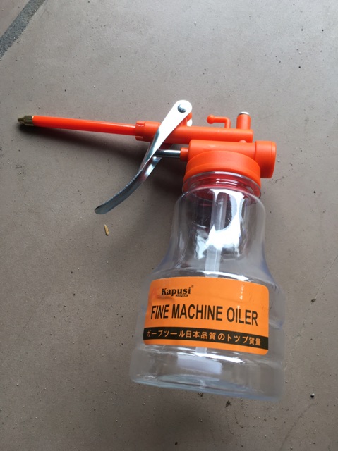 Bình châm nhớt Kapusi 250ml (nhựa trong suốt)