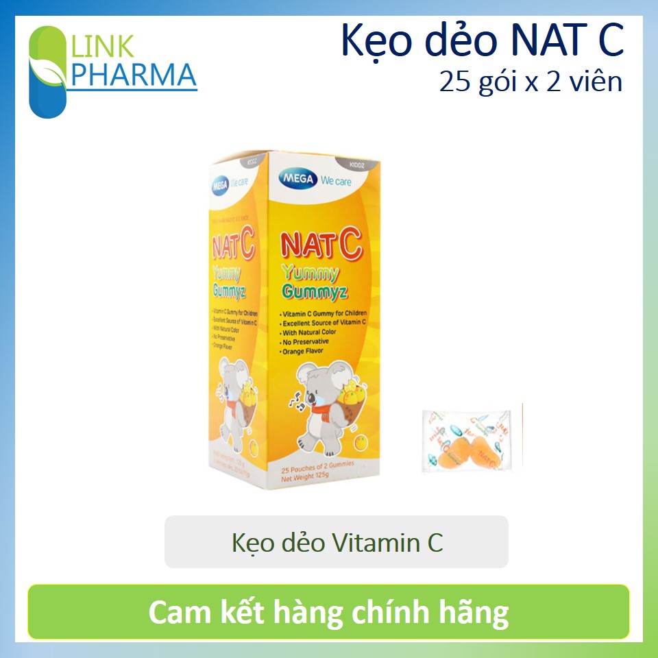 Kẹo dẻo NAT C YUMMY GUMMYZ