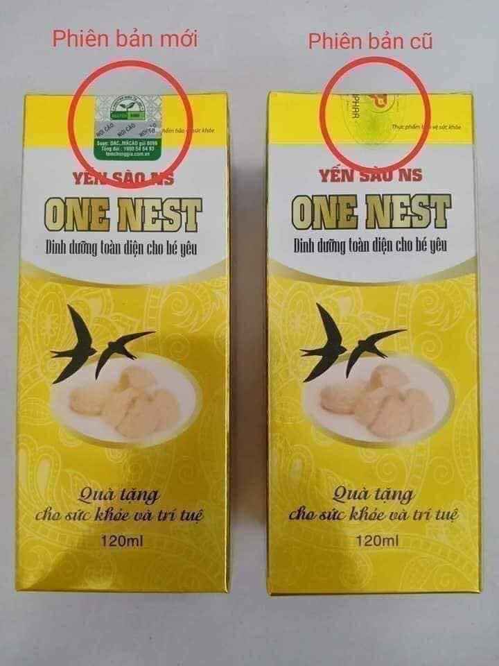 Yến sào one nest mẫu mới