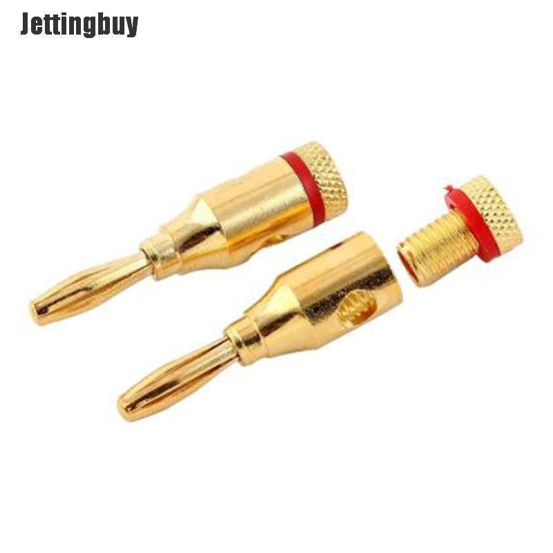 Combo 12 jack bắp chuối 24k chuẩn quốc tế, giắc loa bắp chuối, rắc loa loại tốt
