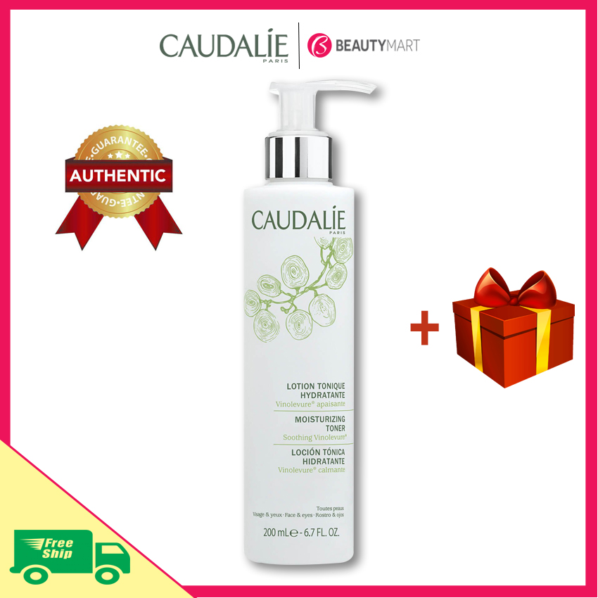 [Freeship+Tặng quà] Nước hoa hồng cho da nhạy cảm Caudalie Lotion Tonique Hydratant chính hãng Pháp - BeautyMart