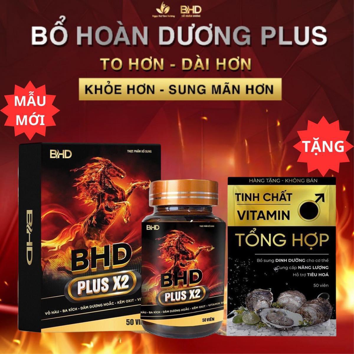Bổ Hoàn Dương plus- tăng kích thước- kéo dài thời gian