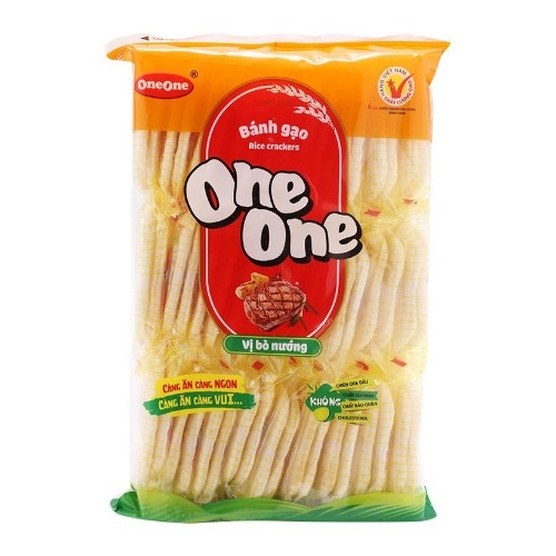 Bánh Gạo One One Vị Bò Nướng Gói 150g