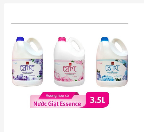 [NỘI ĐỊA THÁI] NƯỚC GIẶT ESSENCE THÁI LAN 3500ML XANH/ HỒNG/ TÍM SIÊU RẺ