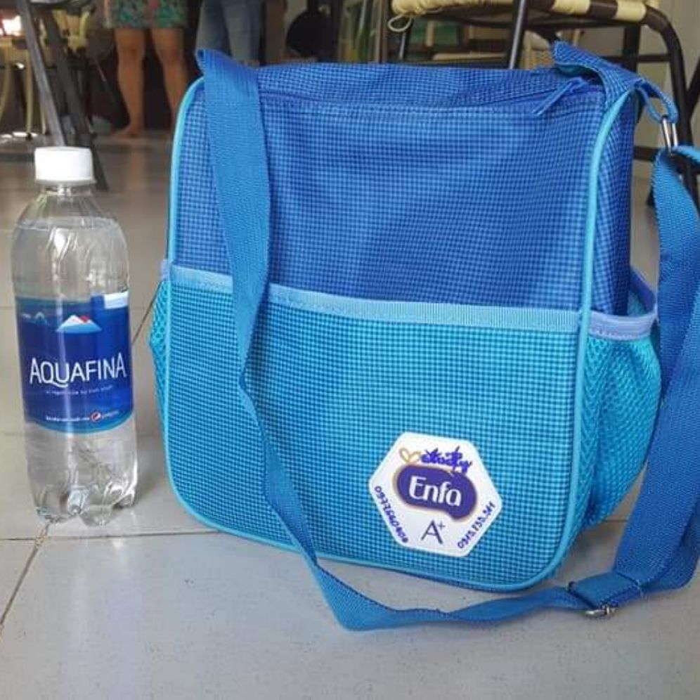 [HCM]Ba lô cho bé màu xanh dương - Túi đựng cho mẹ bỉm sữa -Túi xách -Ba lô trẻ em - Túi trẻ em - Balo hàng khuyến mãi Enfa