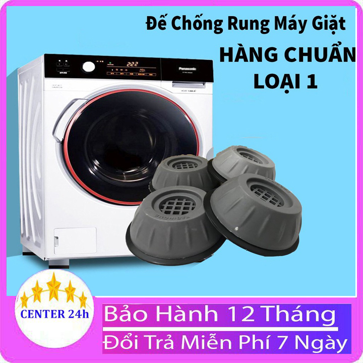 { Sét 4 cái } Bộ 4 Miếng Đệm Kê Chân Máy Giặt, Tu· Chống Rung Cho Máy Giặt, Tủ Lạnh - Chân Kệ Máy Giặt, Máy Lọc Nước, Chân Kệ Bàn Ghế - Đế Chống Rung Máy Giặt, Kệ Chống Rung Máy Giặt Giảm Tiếng Ồn Hiệu Quả,-CENTER24H
