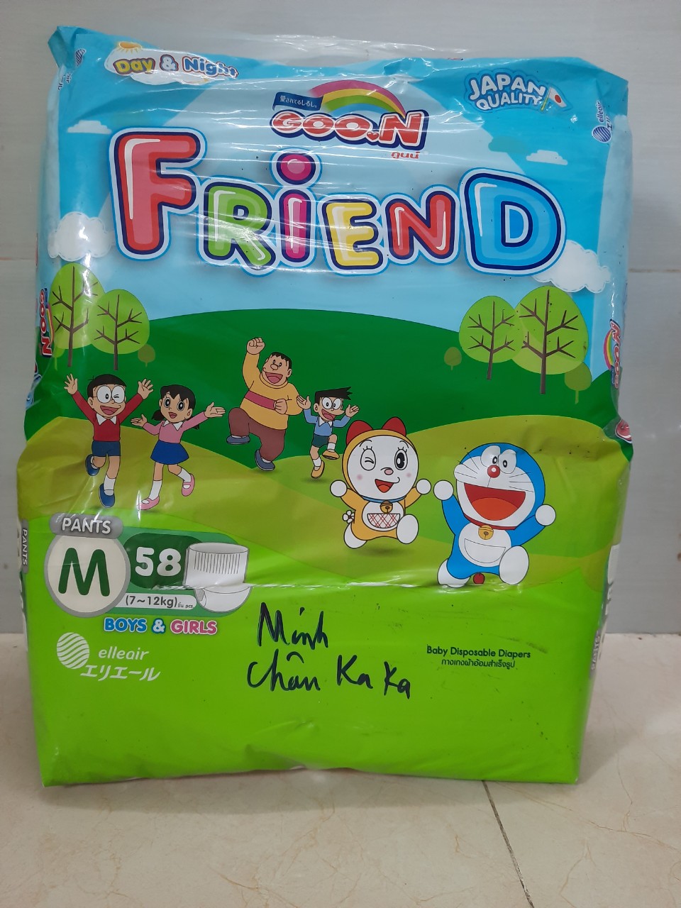 Bỉm quần goo.n friend m58+5/xxl34+5