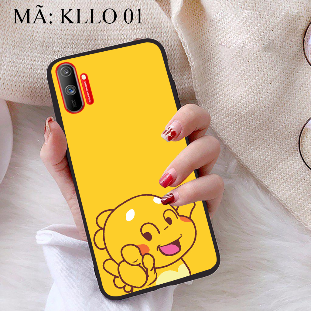 Ốp lưng iCase dành cho Realme C3 viền dẻo TPU BST Khủng Long Lai Ong