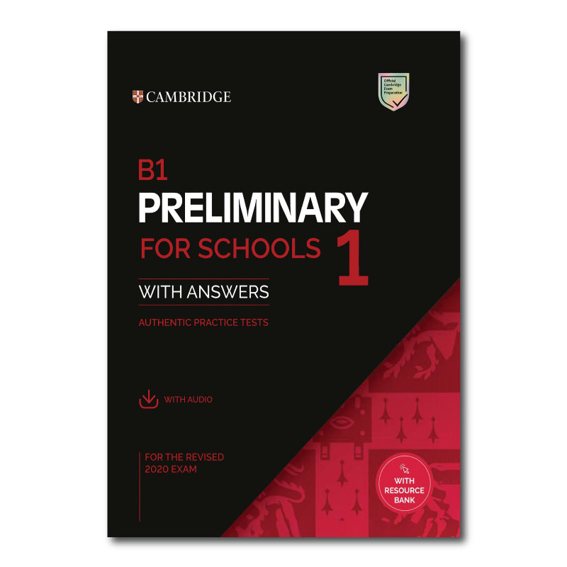 B1 preliminary for schools 1 for the revised 2020 exam + audio