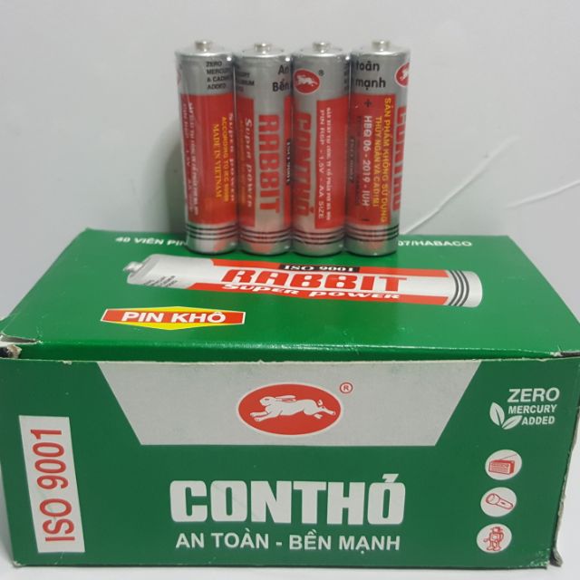 Vỉ 4 pin hàng chính hãng