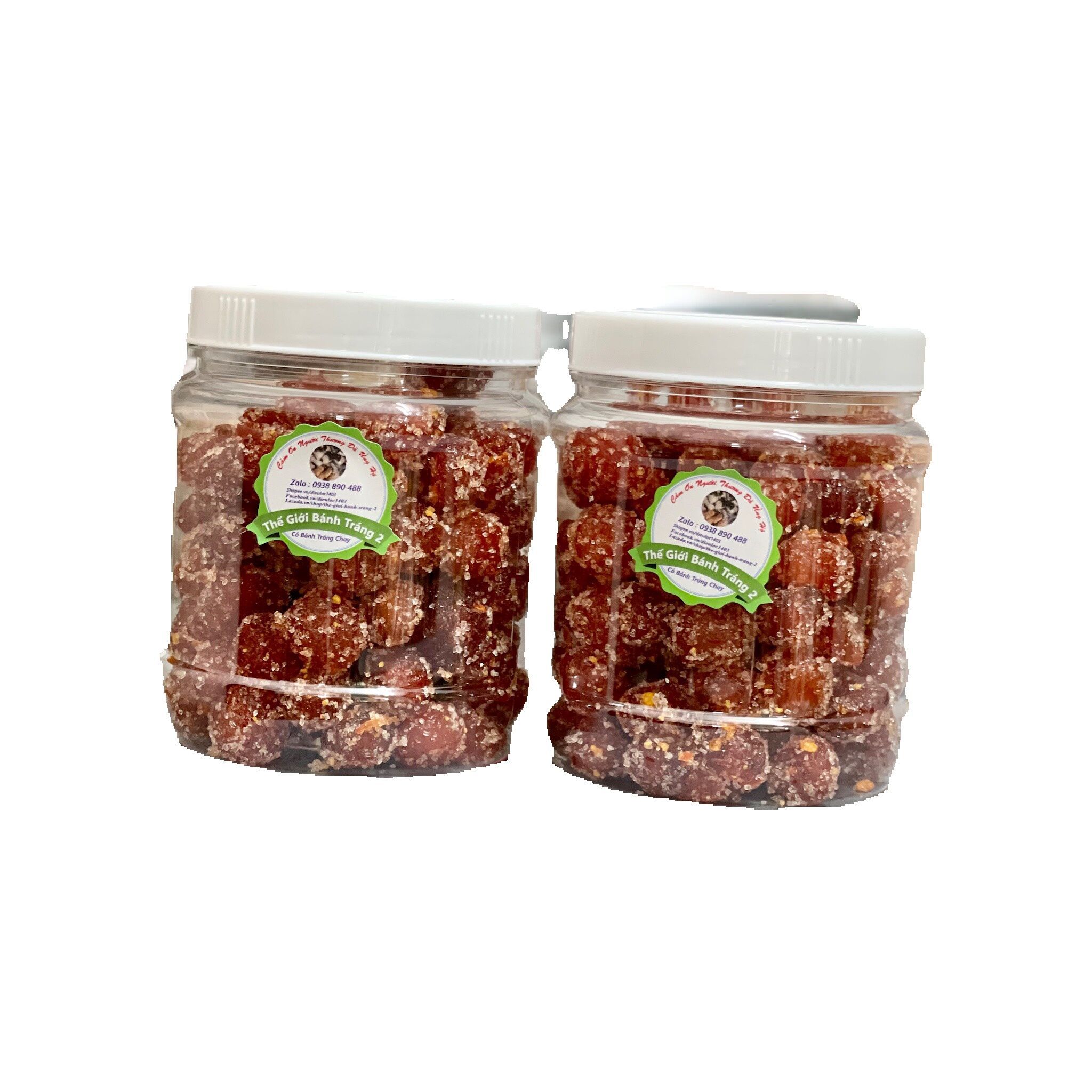 Hủ 250g chùm ruột lắc muối ớt Tây Ninh - đồ ăn vặt