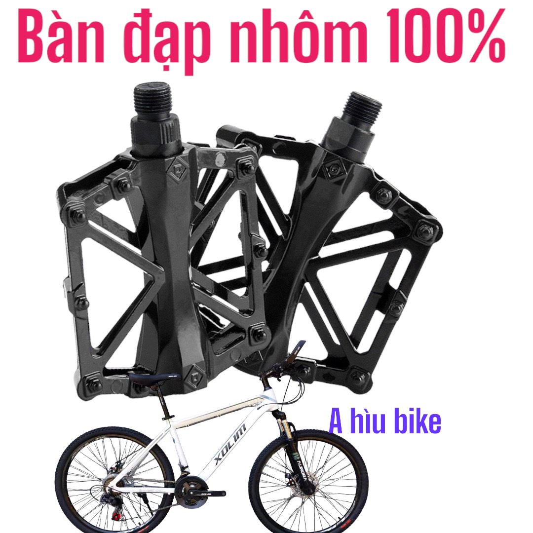 Bàn đạp xe đạp thể thao hợp kim nhôm cao cấp - pidan xe đạp